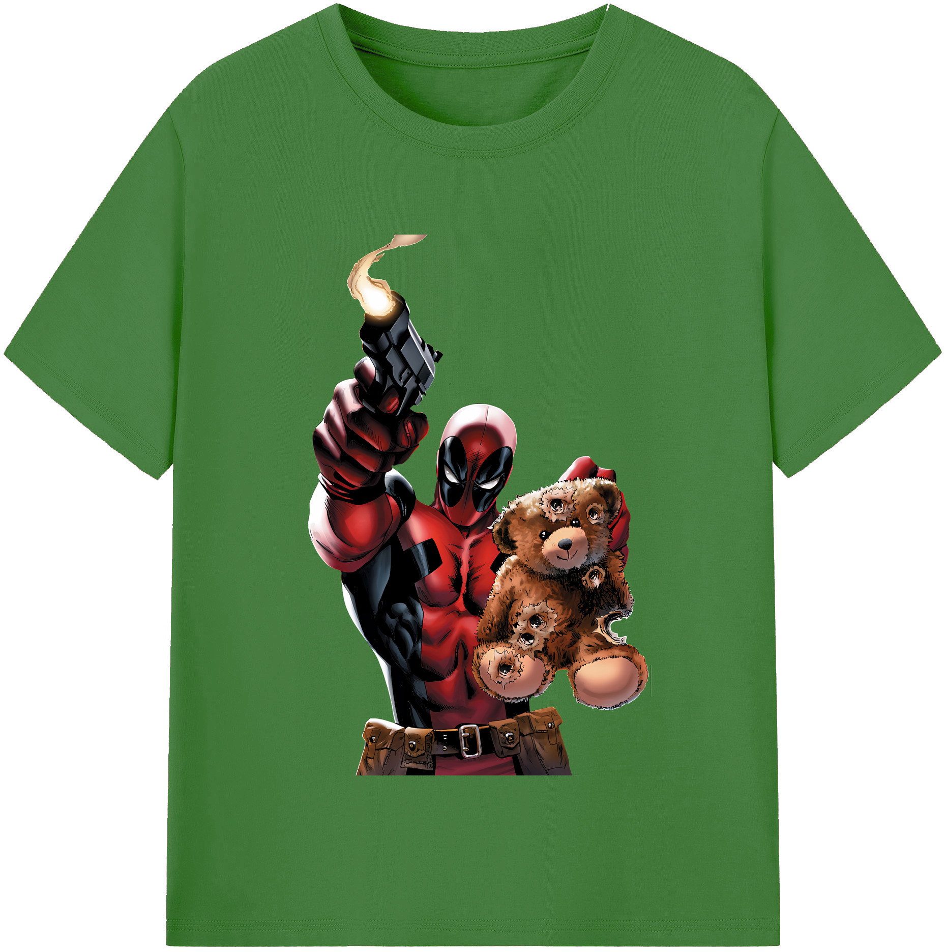 （画像用） Deadpool デッドプール レディースカジュアルプリントTシャツ（綿100％）
